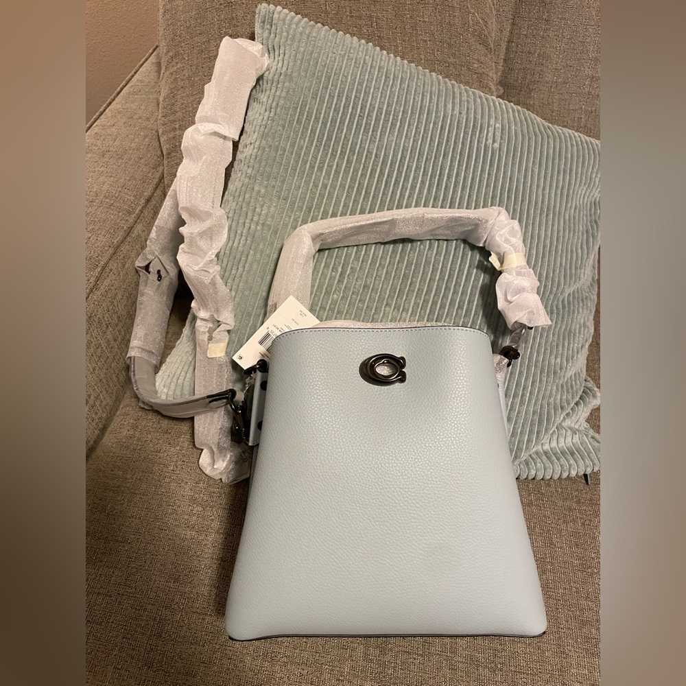 Coach Willow Bucket Bag In Colorblock